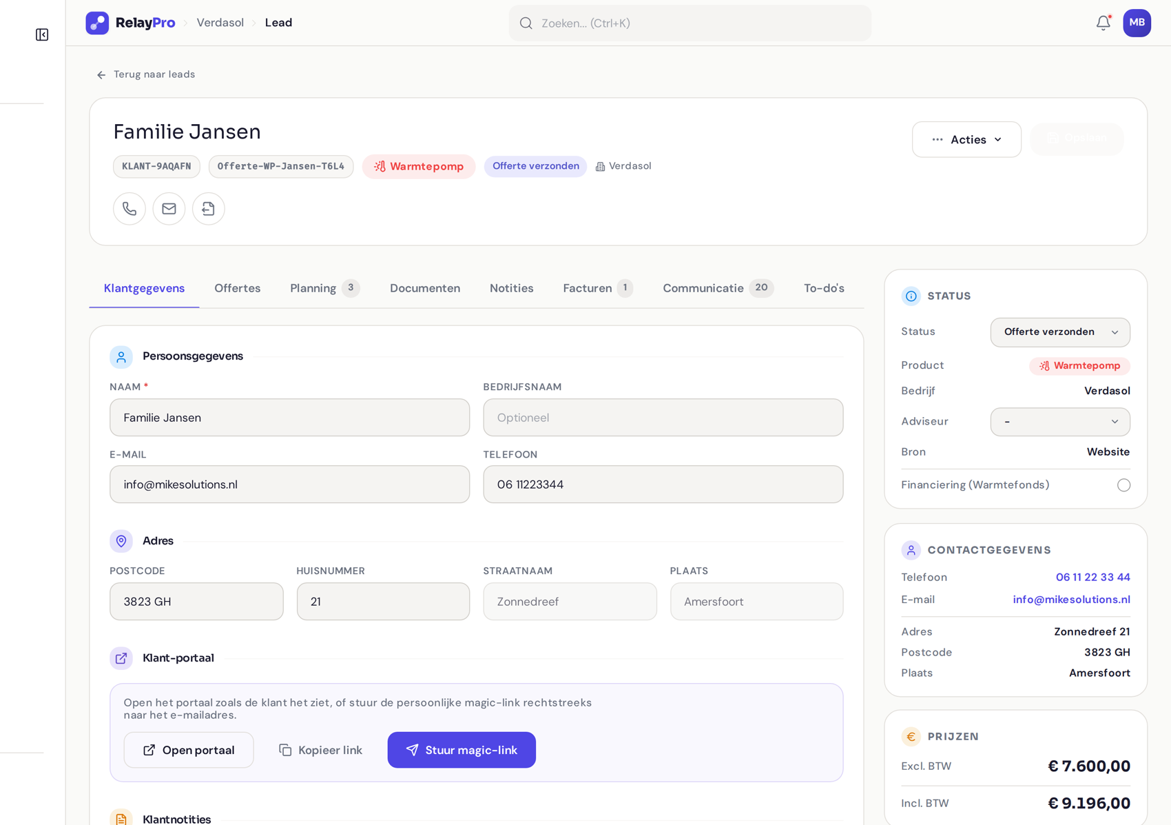 Lead with live ROI in RelayPro